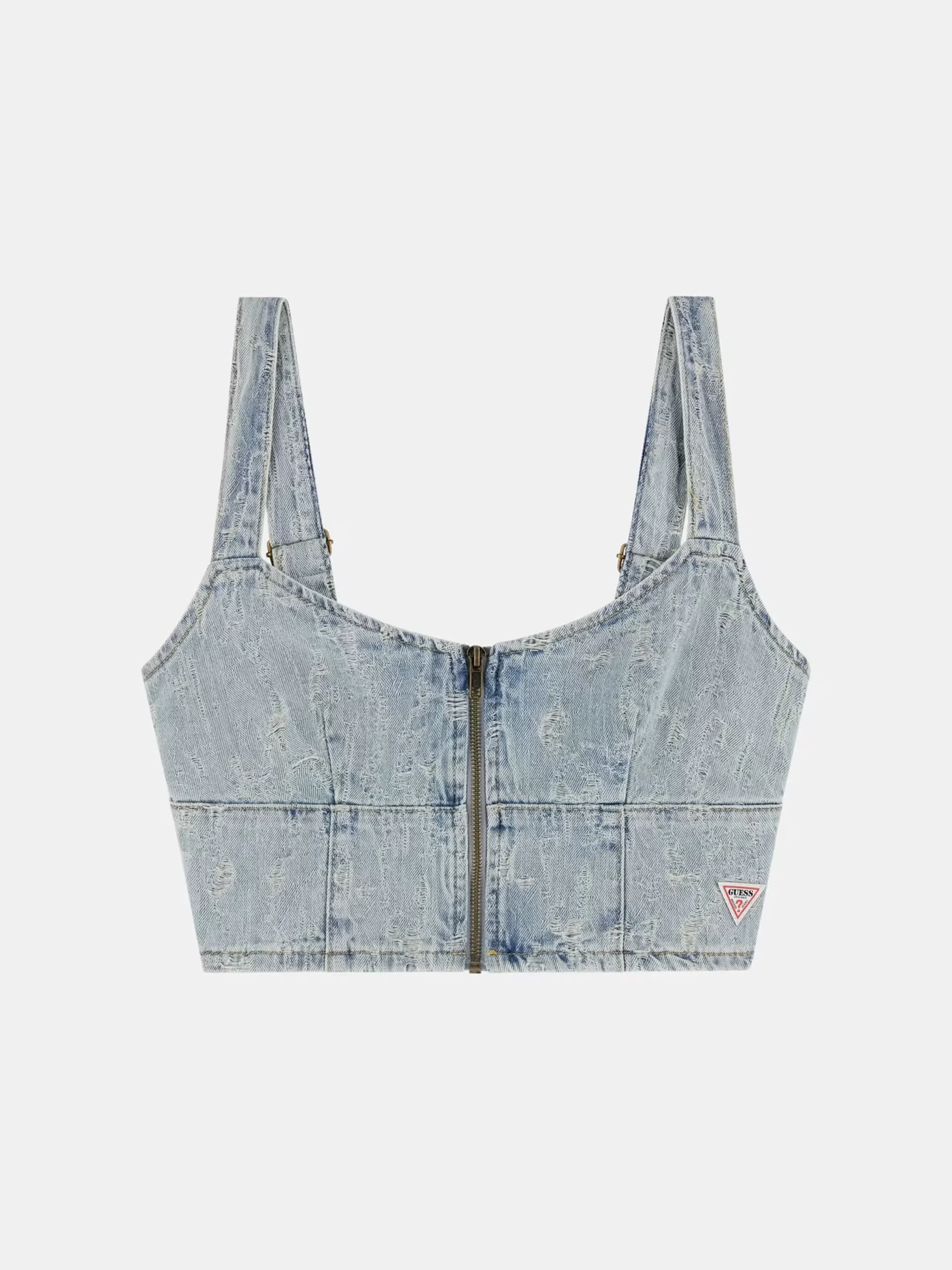 Guess Go Zıp Bustıer Kadın Mavi Büstiyer W5GG25D5OTA-GDSR