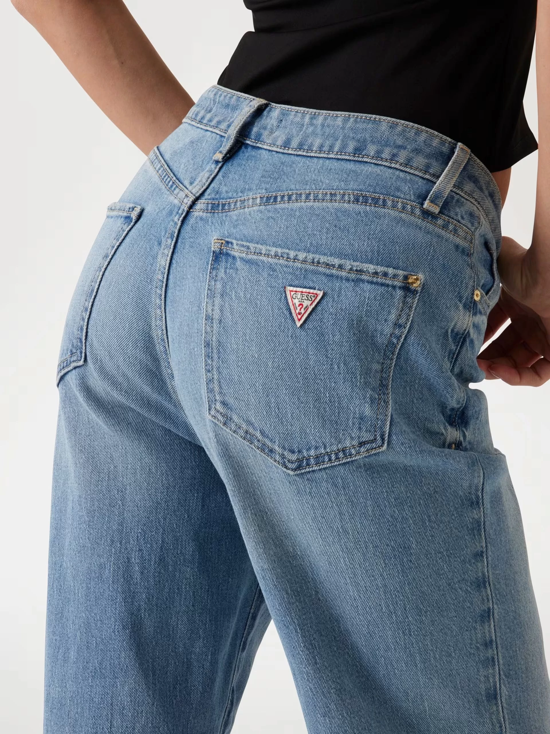Guess 90S HIGH RISE KADIN Jeans W5GA1GD4K30-CLEN