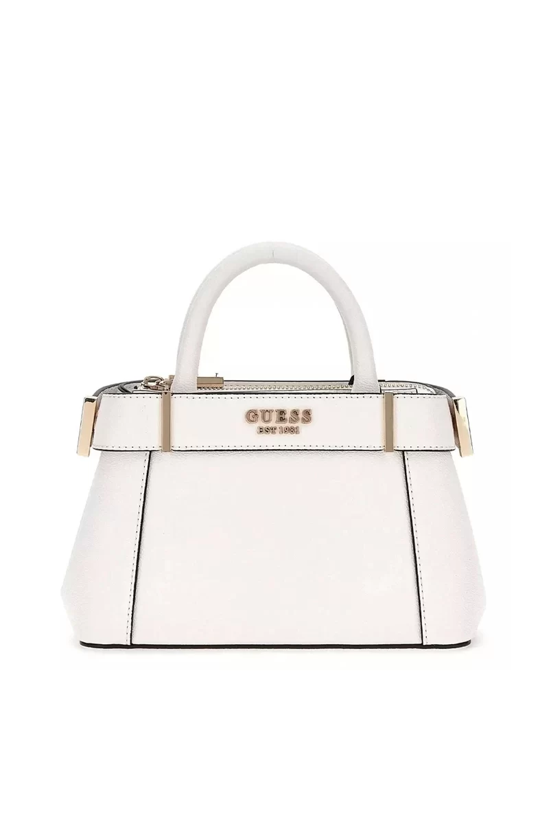 Guess Anadela Mını Satchel Kadın Beyaz Mini Çanta HWBG9633760-WHI