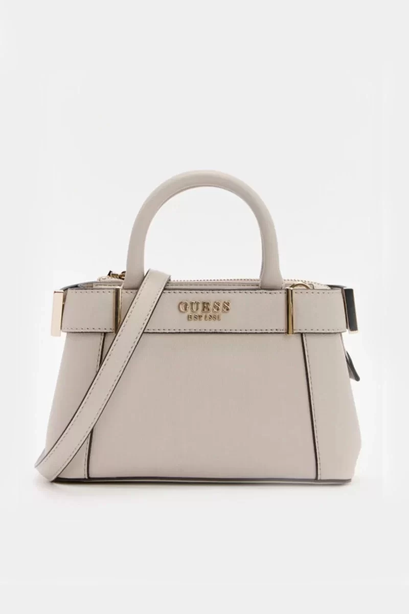 Guess Anadela Mını Satchel Kadın Kahverengi Mini Çanta HWBG9633760-TAU