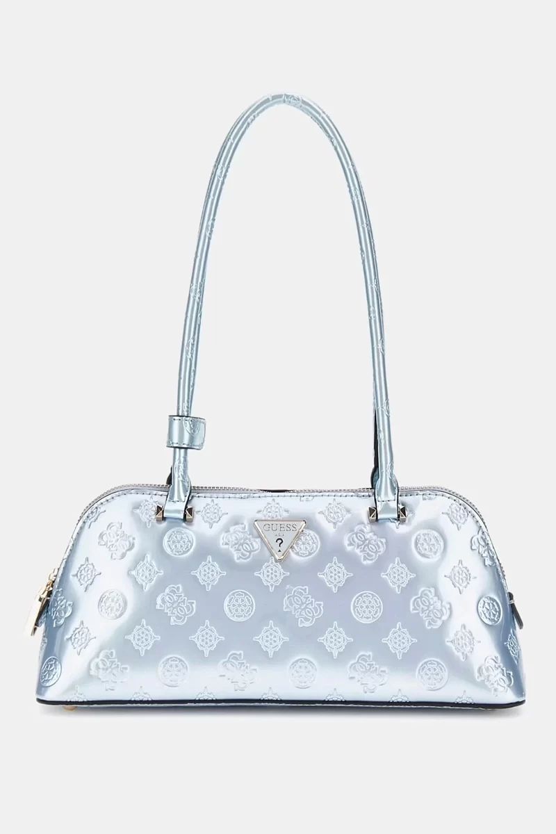 Guess Arnela Shoulder Satchel Kadın Mavi Omuz Çantası HWTG9496080-PBO