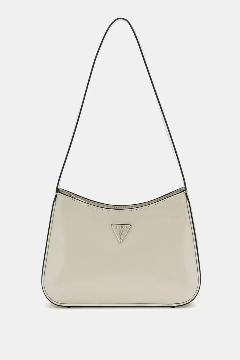 Guess Arnela Top Zıp Shoulder Bag Kadın Ekru Omuz Çantası HWNG9496170-BON