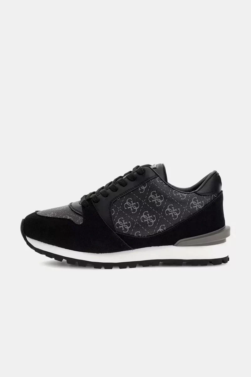Guess Arona Erkek Siyah Sneaker FMPAROELL12-DKBLA