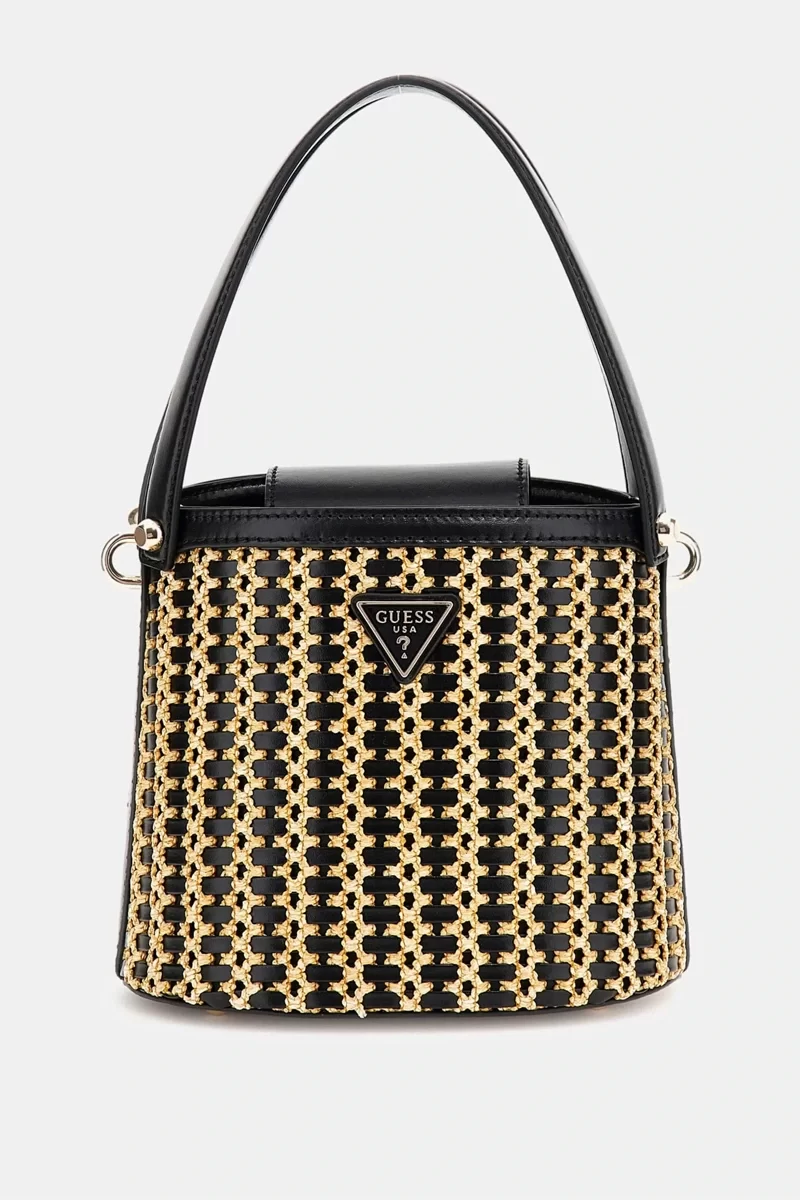 Guess Atalıa Crossbody Bucket Kadın Siyah Çapraz Çanta HWWG9647030-NTB