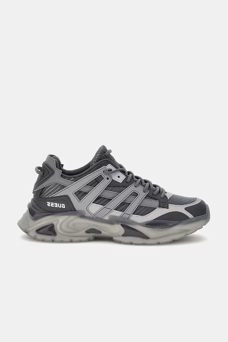 Guess Belluno Erkek Gri Sneaker FMPBELFAB12-GREY