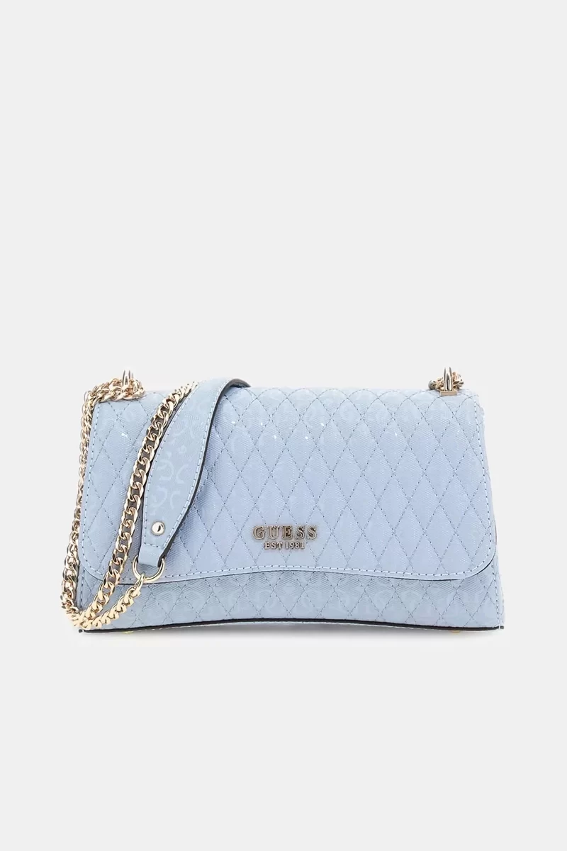 Guess Betula Convertıble Xbody Flap Kadın Mavi Çapraz Çanta HWGG9626210-STU