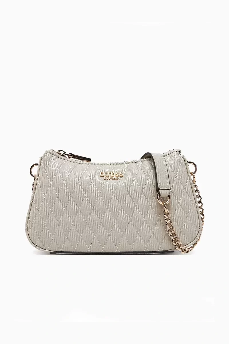 Guess Betula Mını Crossbody Top Zıp Kadın Kahverengi Mini Çanta HWGG9626720-TAU