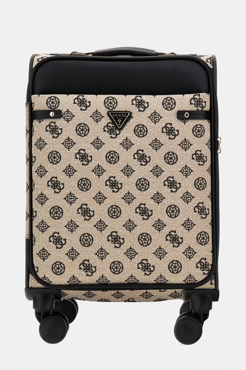 Guess Beyza 18 In 8-Wheeler Kadın Siyah Valiz TWLP9627983-BLO