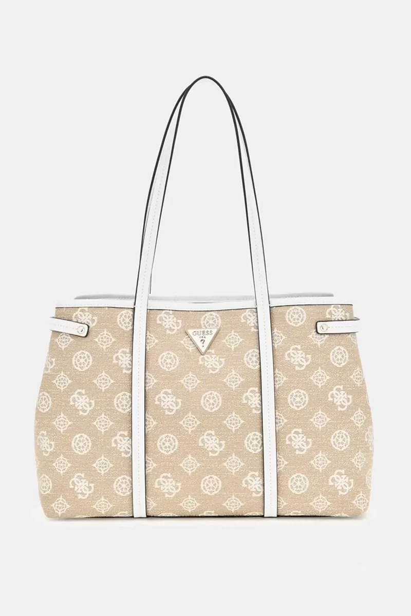 Guess Beyza Gırlfrıend Tote Kadın Beyaz Omuz Çantası HWJG9627230-WLO