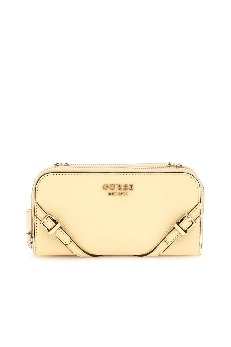 Guess Bramına Crossbody Organızer Kadın Sarı Mini Çanta HWZG9636790-CSL