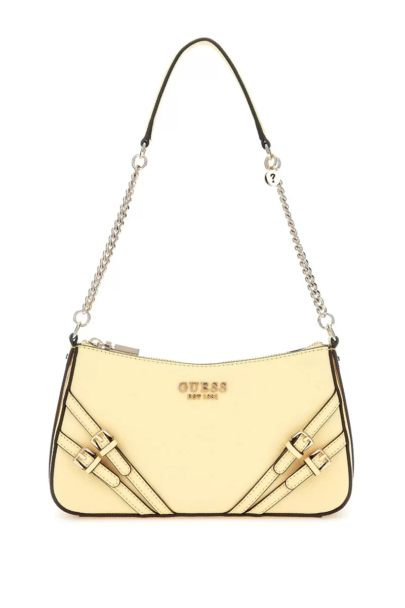 Guess Bramına Top Zıp Shoulder Kadın Sarı Omuz Çantası HWZG9636180-CSL