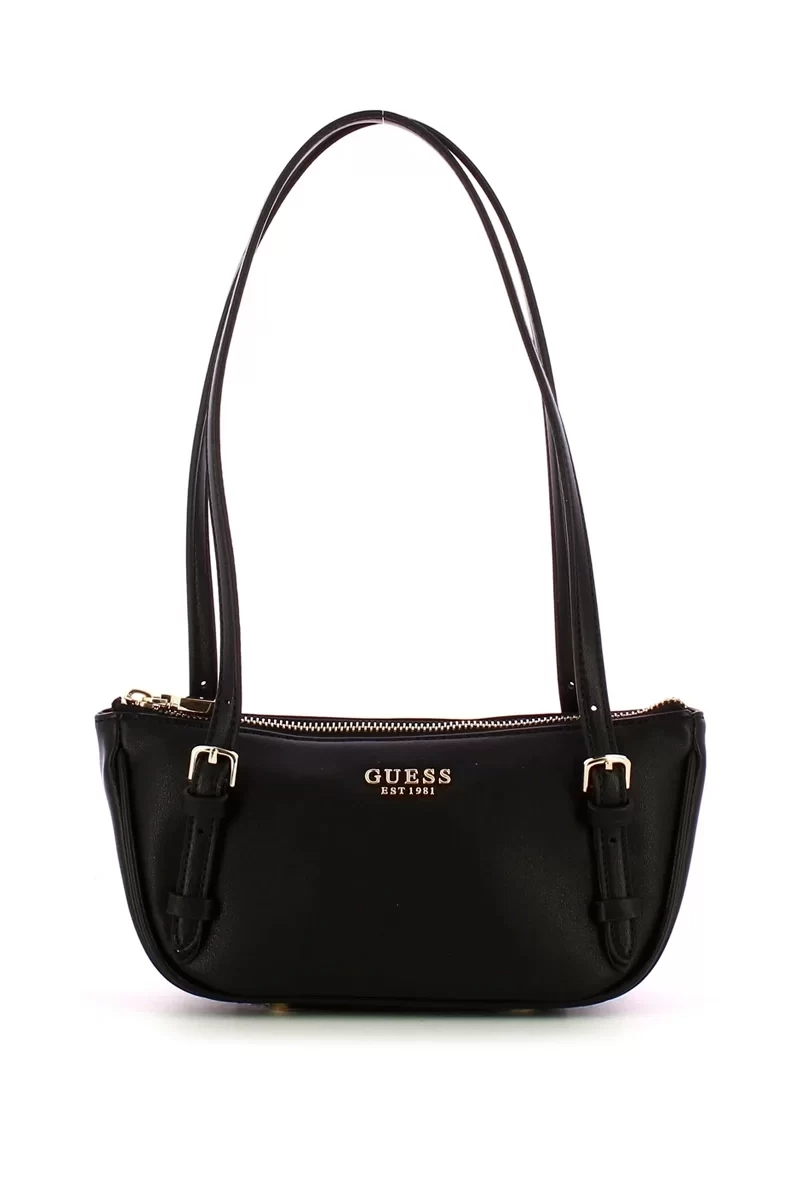 Guess Cerelıa Mını Shoulder Satchel Kadın Siyah Mini Çanta HWBG9645760-BLA