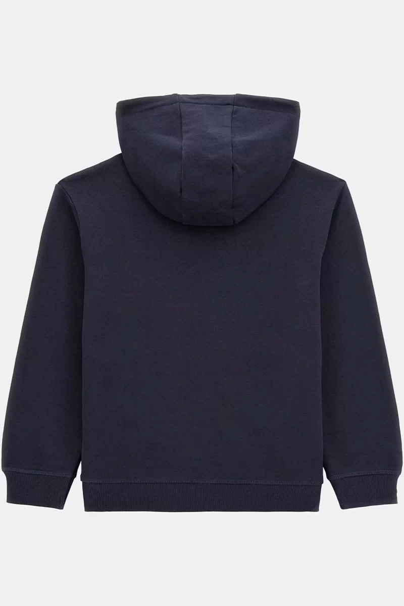 Guess Erkek Lacivert Üçgen Logolu Sweatshirt