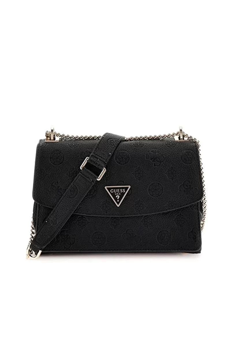 Guess Cresıdıa Cnvrtble Xbody Flap Kadın Siyah Çapraz Çanta HWPG9349210-BLA