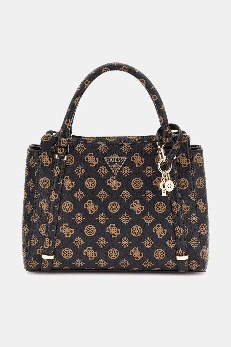Guess Eco Erıca 2 Comp Satchel Kadın Kahverengi El Çantası HWEPG951006-MLO