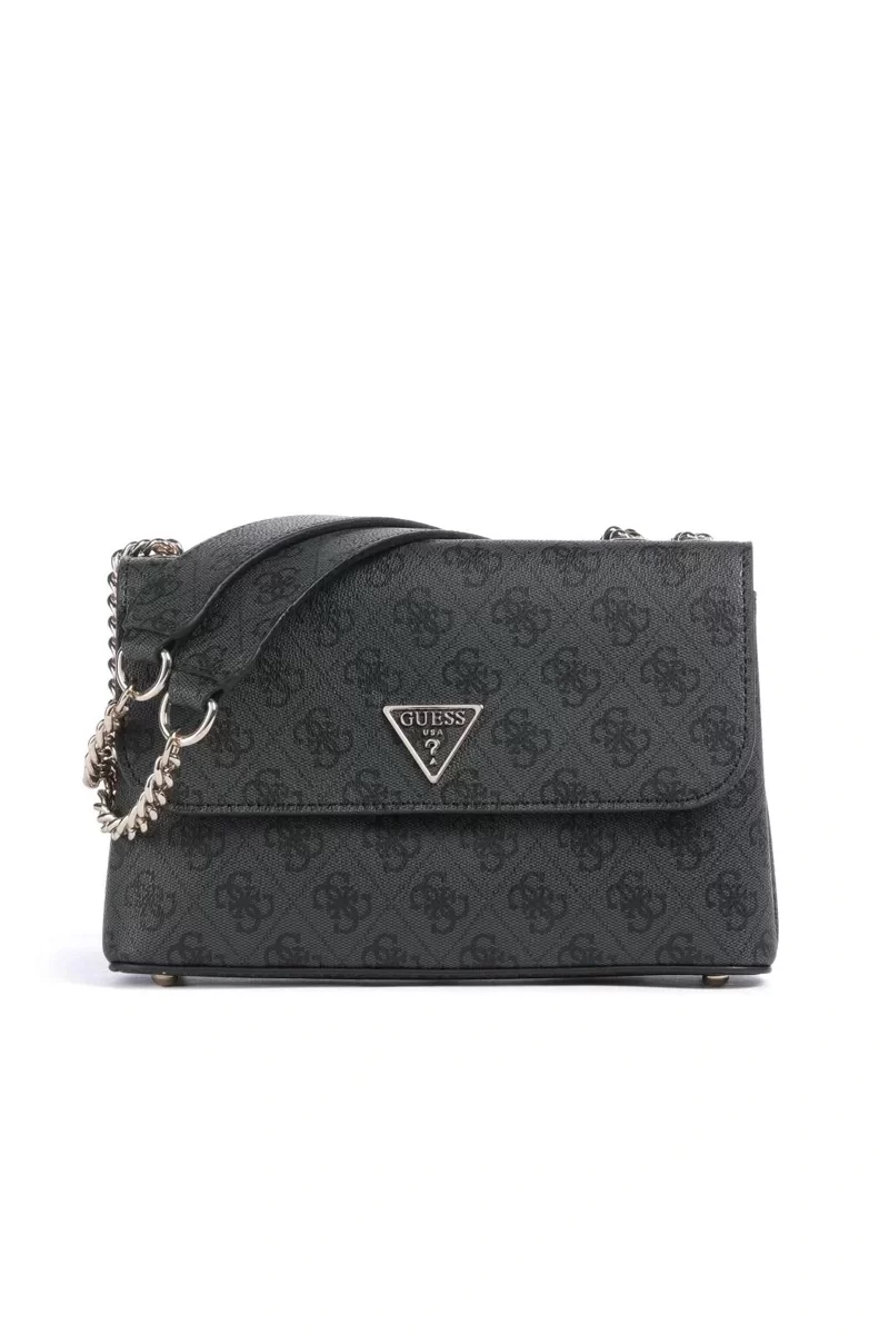 Guess Eco Erıca Cnvrtble Xbody Flap Kadın Antrasit Çapraz Çanta HWESG951020-CLO