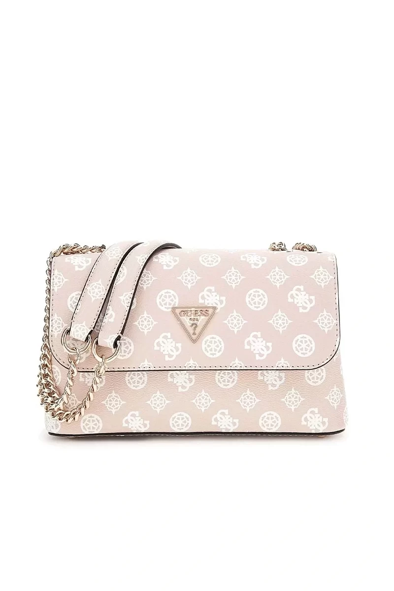 Guess Eco Erıca Cnvrtble Xbody Flap Kadın Bej Çapraz Çanta HWEPG951020-SDL