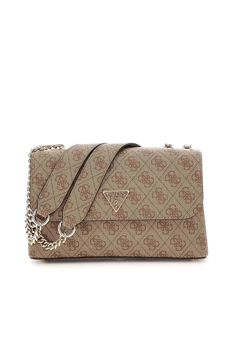 Guess Eco Erıca Cnvrtble Xbody Flap Kadın Kahverengi Çapraz Çanta HWESG951020-LTL