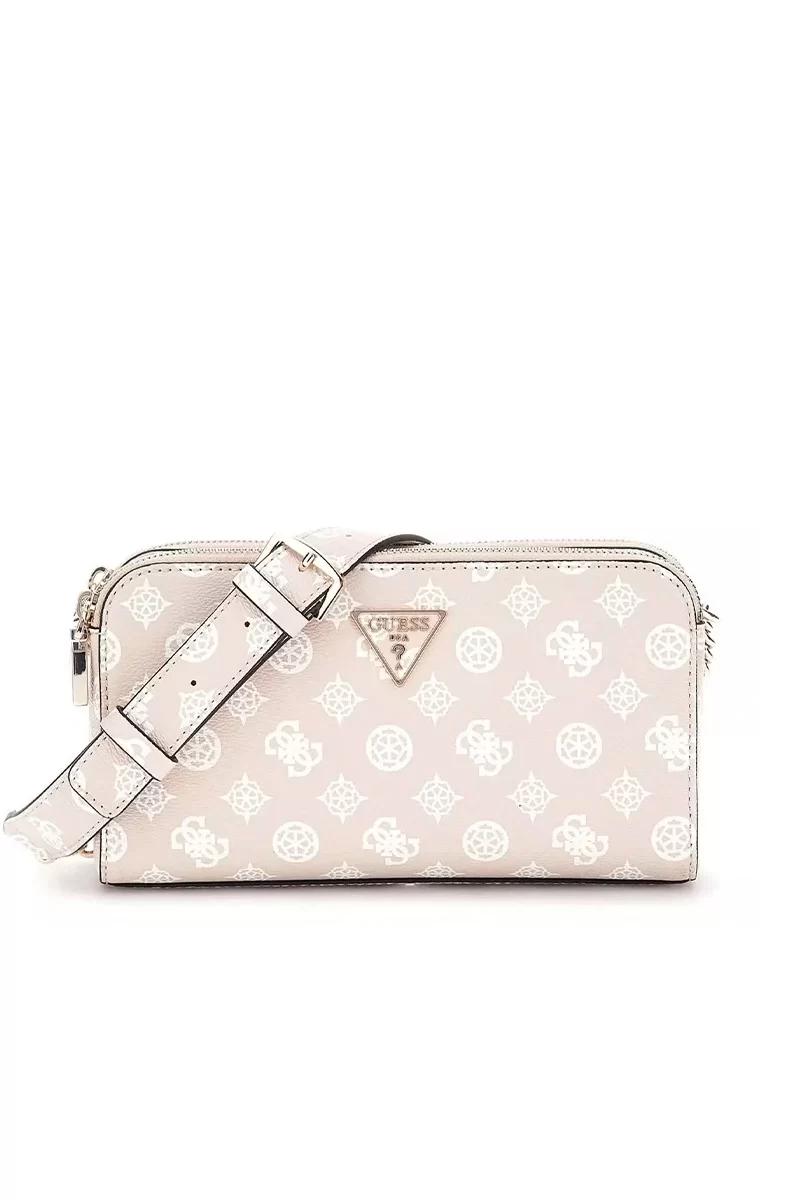 Guess Eco Erıca Status Crossbody Kadın Bej Çapraz Çanta HWEPG951012-SDL