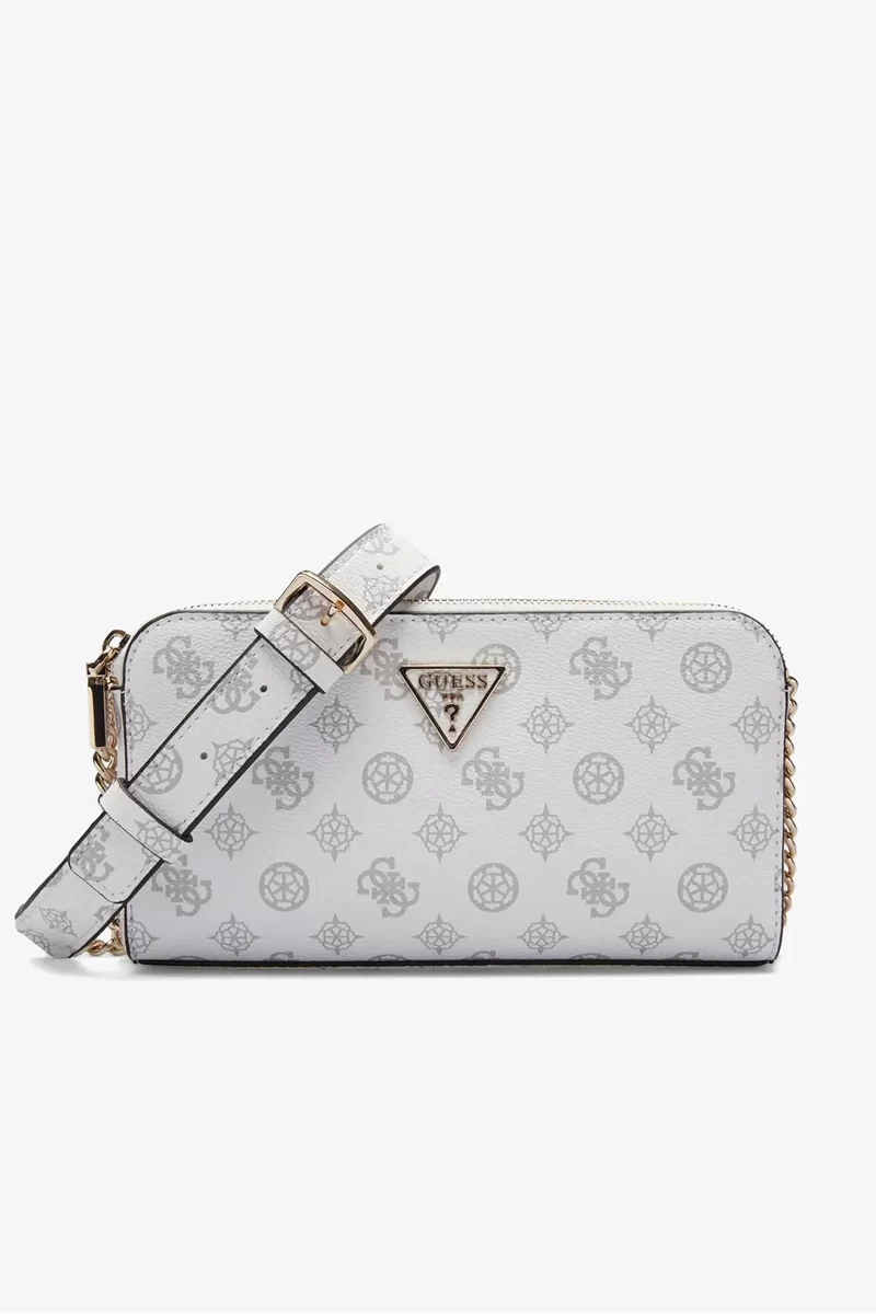 Guess Eco Erıca Status Crossbody Kadın Beyaz Çapraz Çanta HWEPG951012-WLO