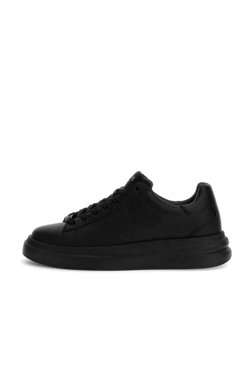 Guess Elba Erkek Siyah Sneaker FMJLBALEA12-BLACK