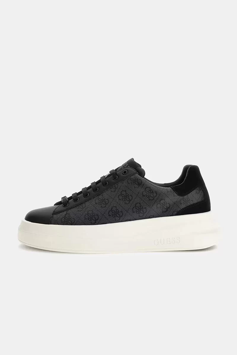 Guess Elba Erkek Siyah Sneaker FMPVIBFAL12-BLACK