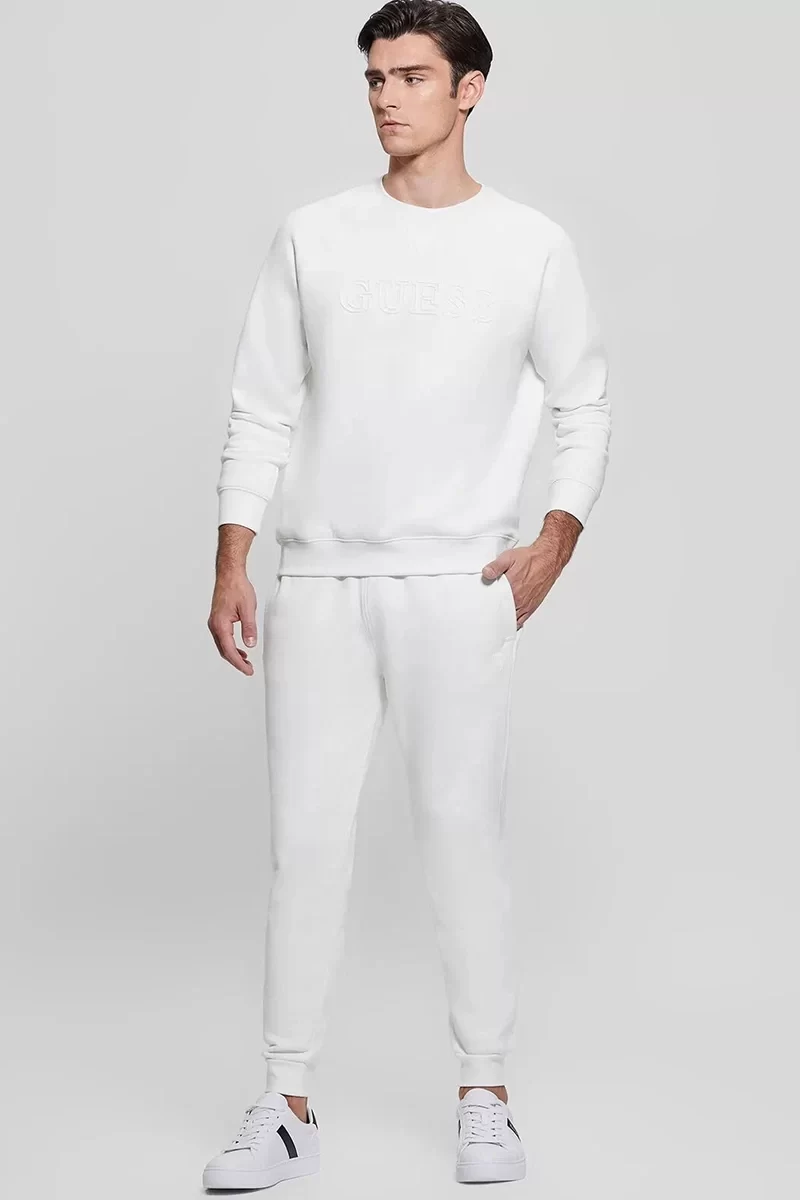 Guess Aldwın Long Pant Erkek Krem Eşofman Altı Z2YB22K9V31-SCFY