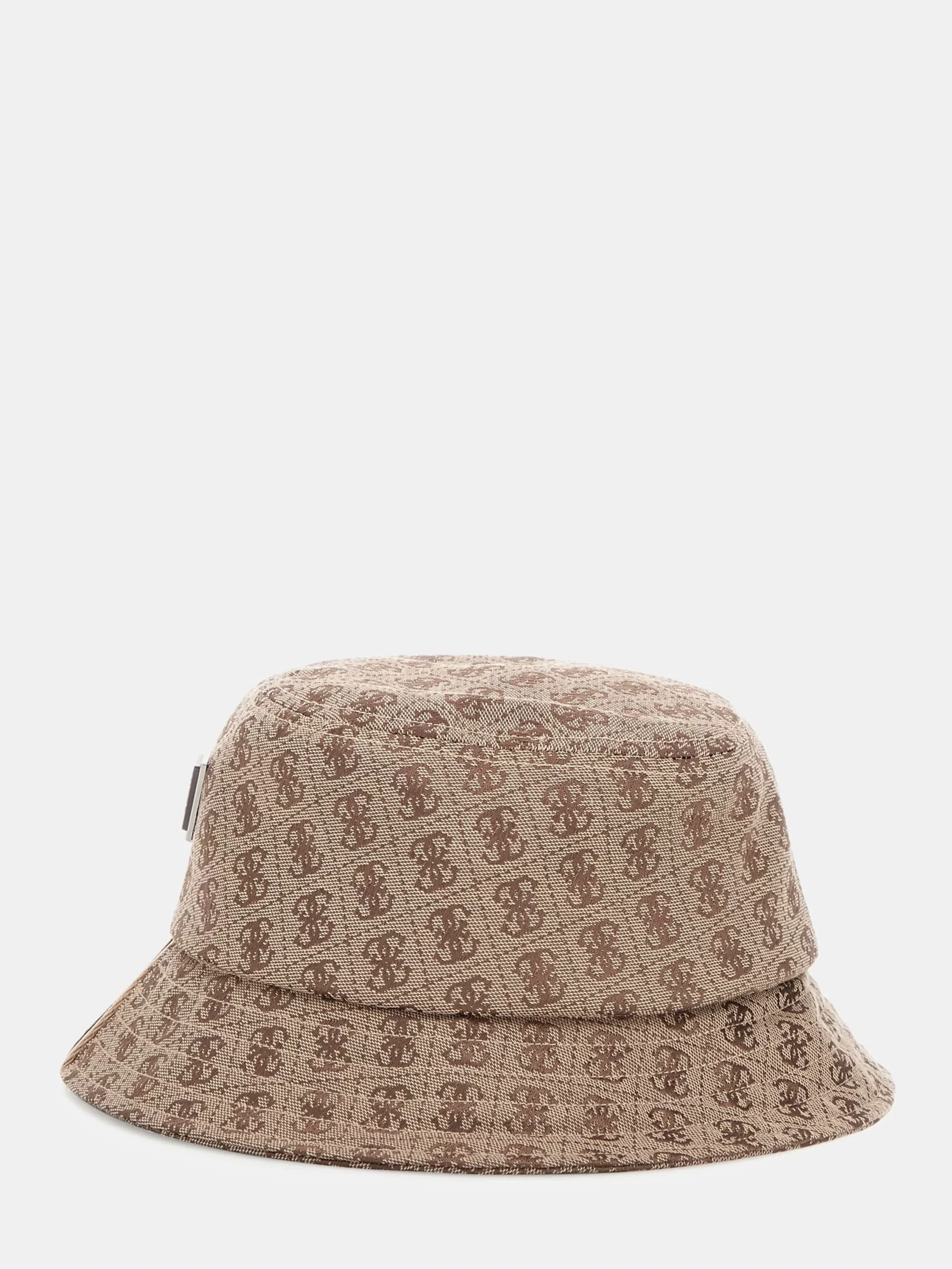 Guess Erkek  Kahverengi Amsterdam 4G Logolu Yağmur Şapkası