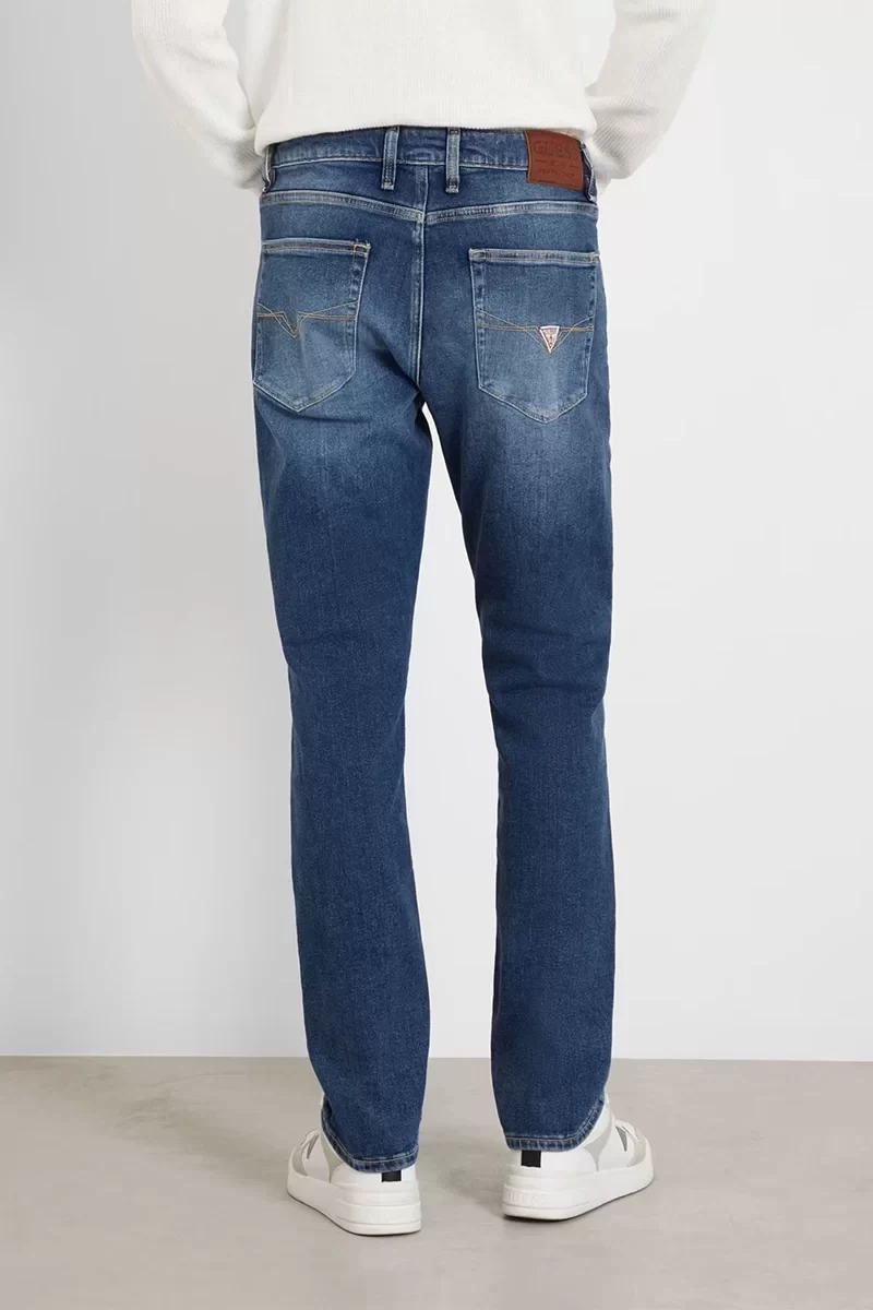 Guess Angels Erkek Mavi Jeans M2YAN2D4Q42-2CRM