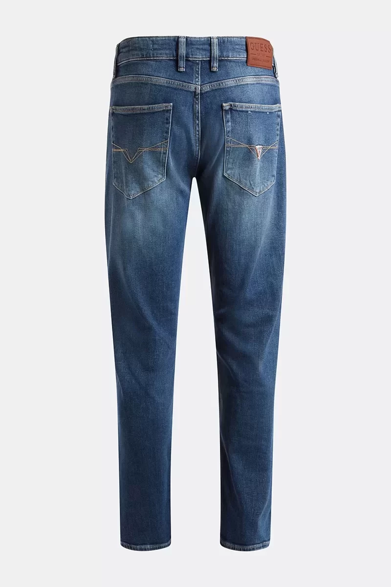 Guess Angels Erkek Mavi Jeans M2YAN2D4Q42-2CRM