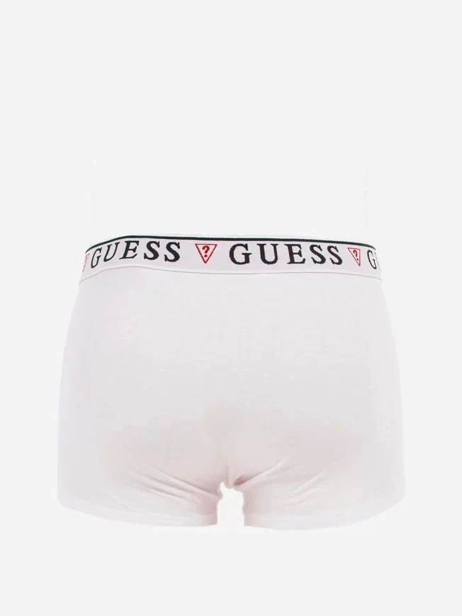 Guess Brıan Hero Boxer Trunk 3 Pack Erkek Beyaz Boxer U97G01KCD31-A009