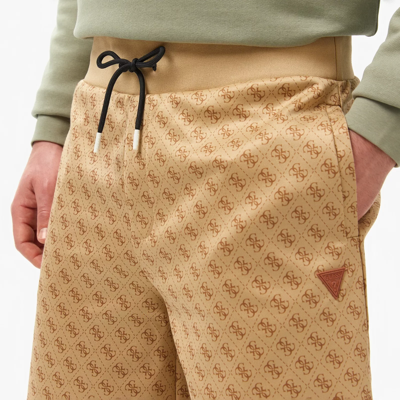 Guess Korbın Short Erkek Bej Şort Z4YD03FL04Q-P13W