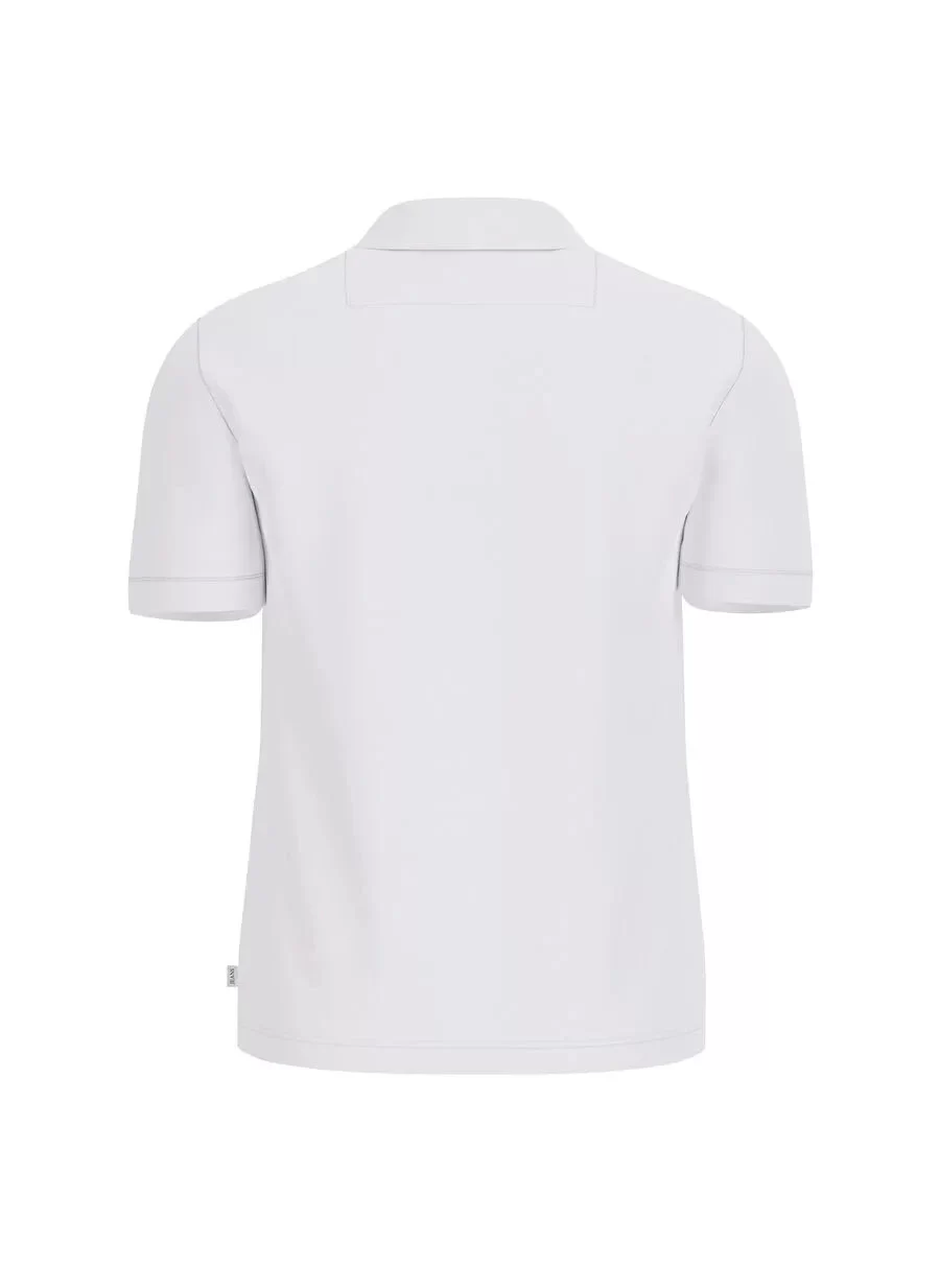 Guess jeans Gj Ss Embro Logo Polo Erkek Beyaz T-Shirt M4BP29KCJV1-G011