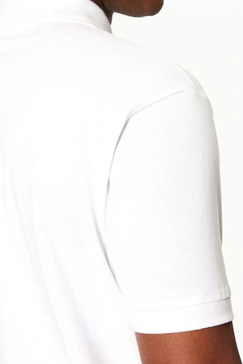 Guess jeans Gj Ss Embro Logo Polo Erkek Beyaz T-Shirt M4BP29KCJV1-G011