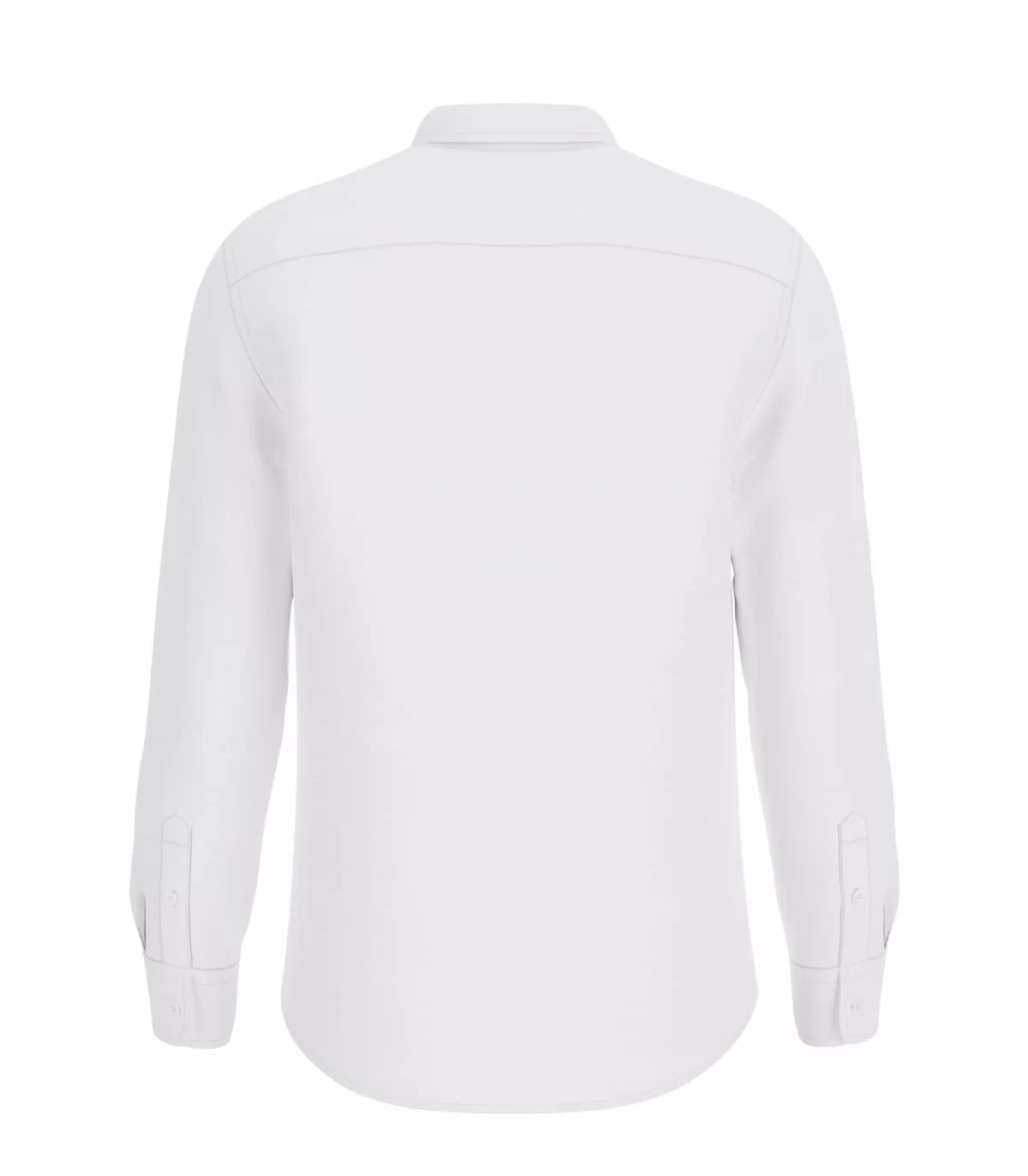 Guess Ls Napa Lınen Shırt Erkek Beyaz Gömlek M5GH73WH3J0-G011