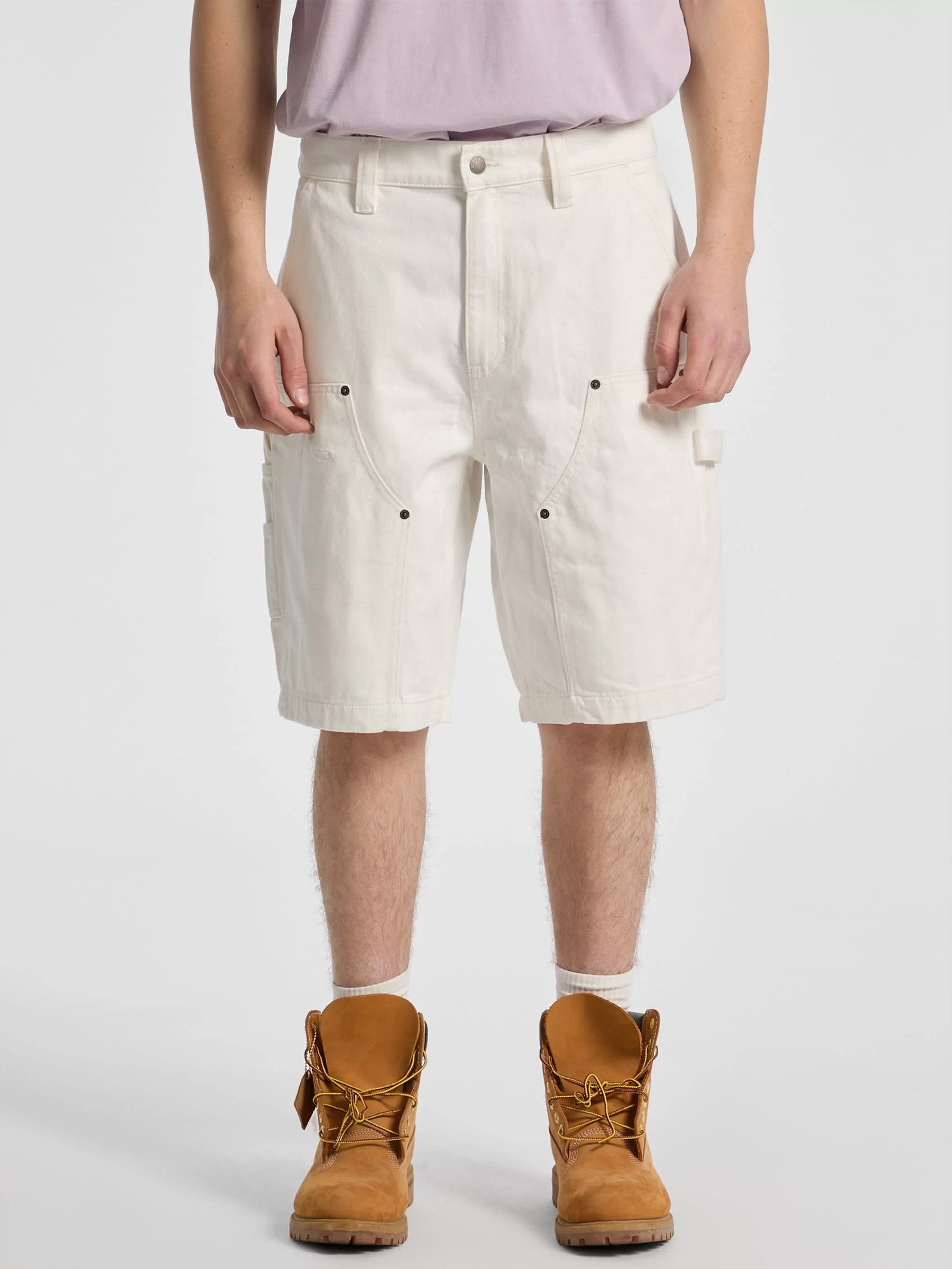 Guess Go Panel Carpenter Short Erkek Beyaz Şort M5GG40D5C2B-GWEC