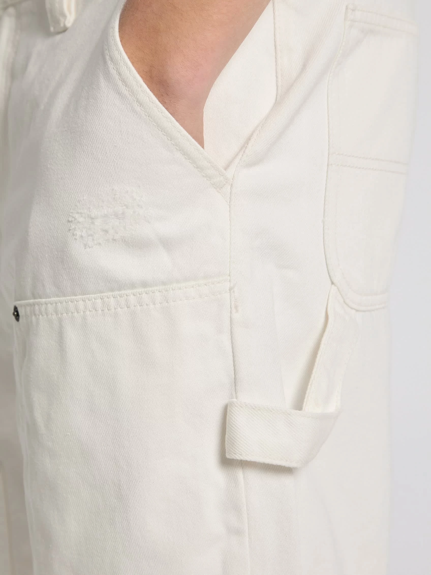 Guess Go Panel Carpenter Short Erkek Beyaz Şort M5GG40D5C2B-GWEC