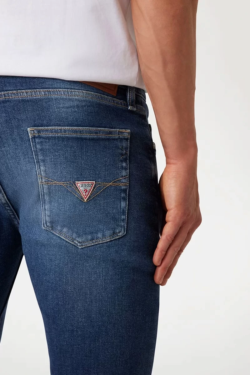 Guess Chrıs Erkek Mavi Jeans M2YA27D4Q42-2CRM