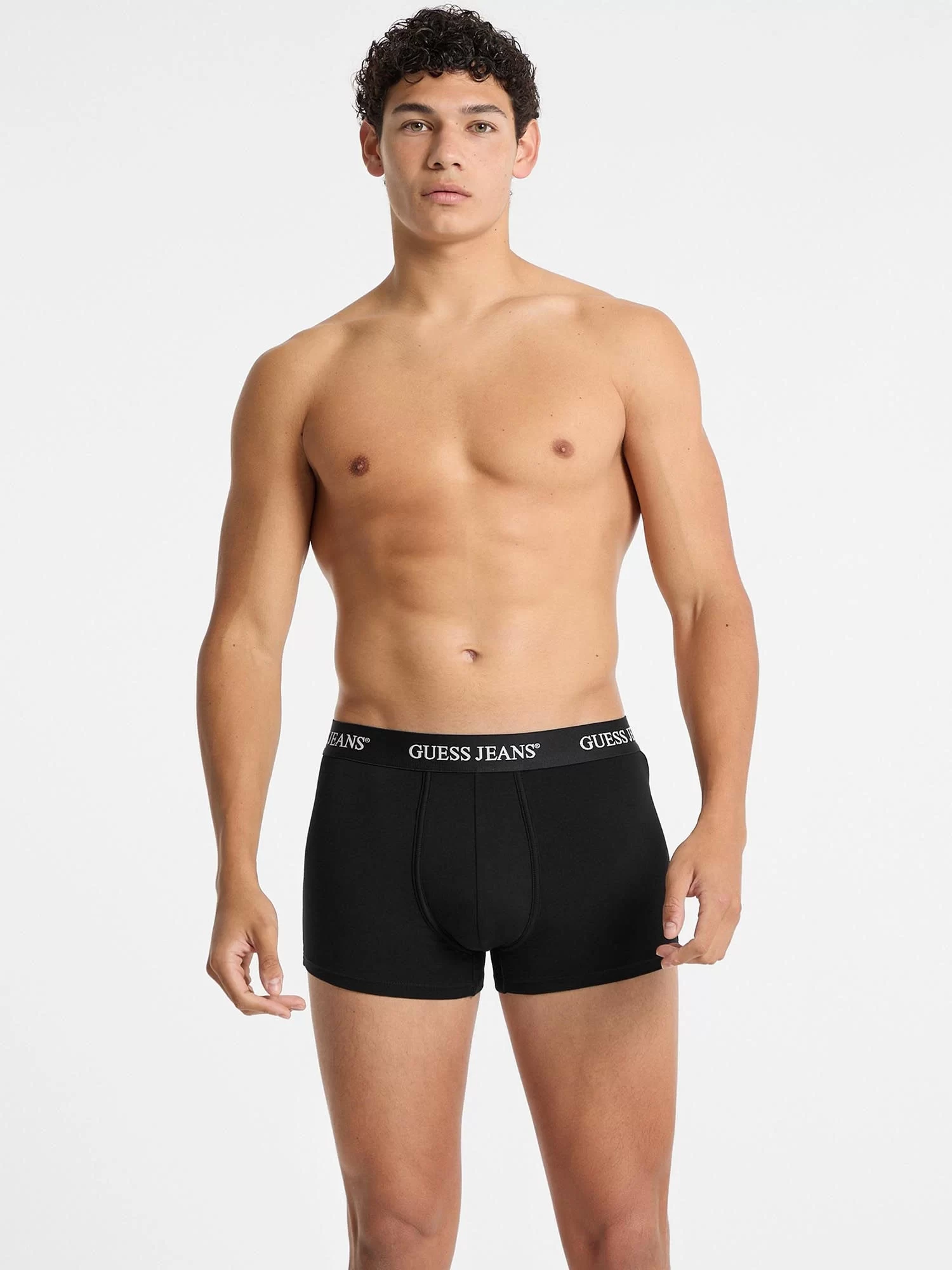 Guess jeans Gj 3 Pack Trunk Erkek Çok Renkli Boxer M4BZ48K6YW1-FN2P