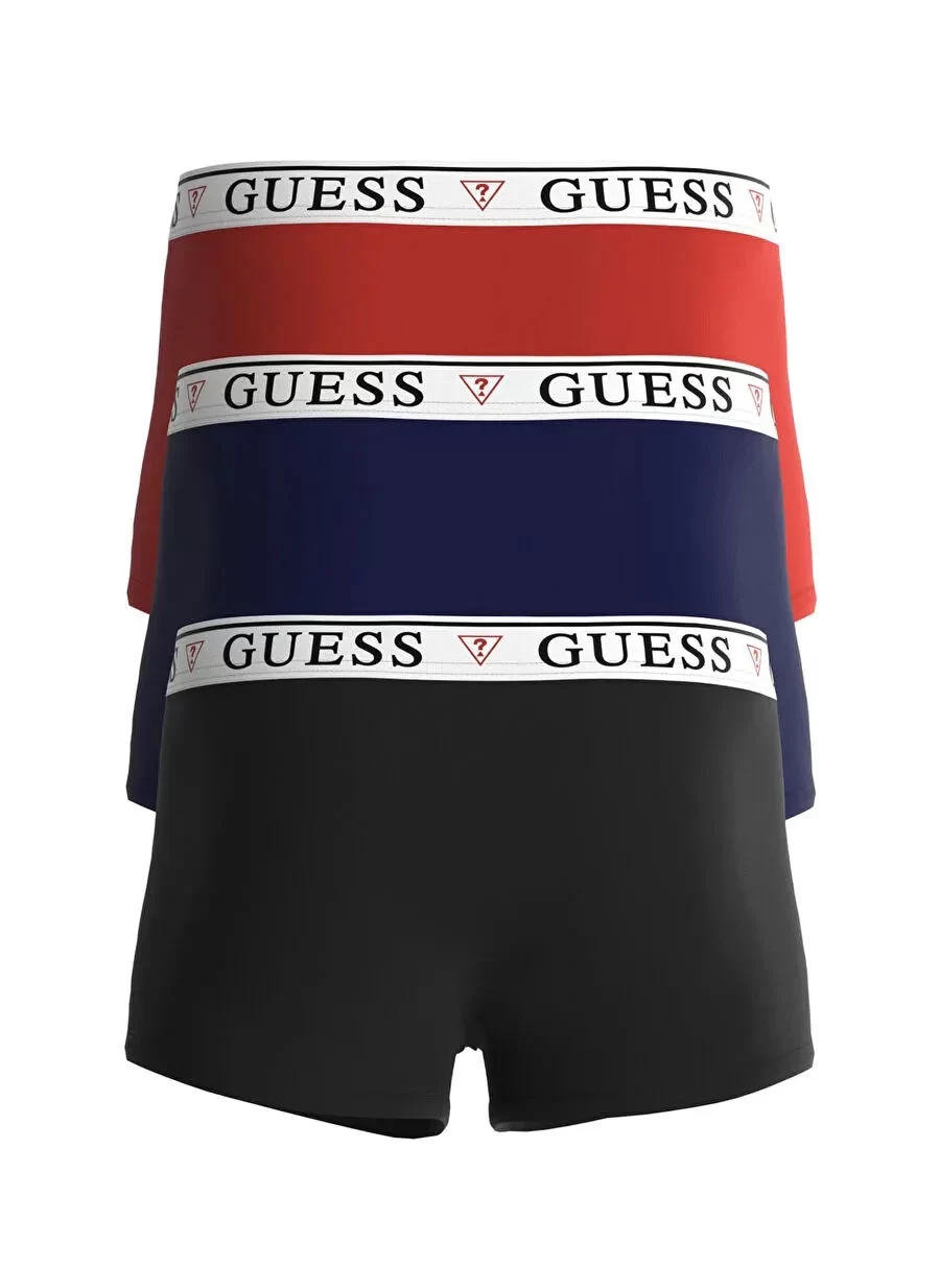 Guess Erkek Desenli Brian Hero 3lü Boxer Seti