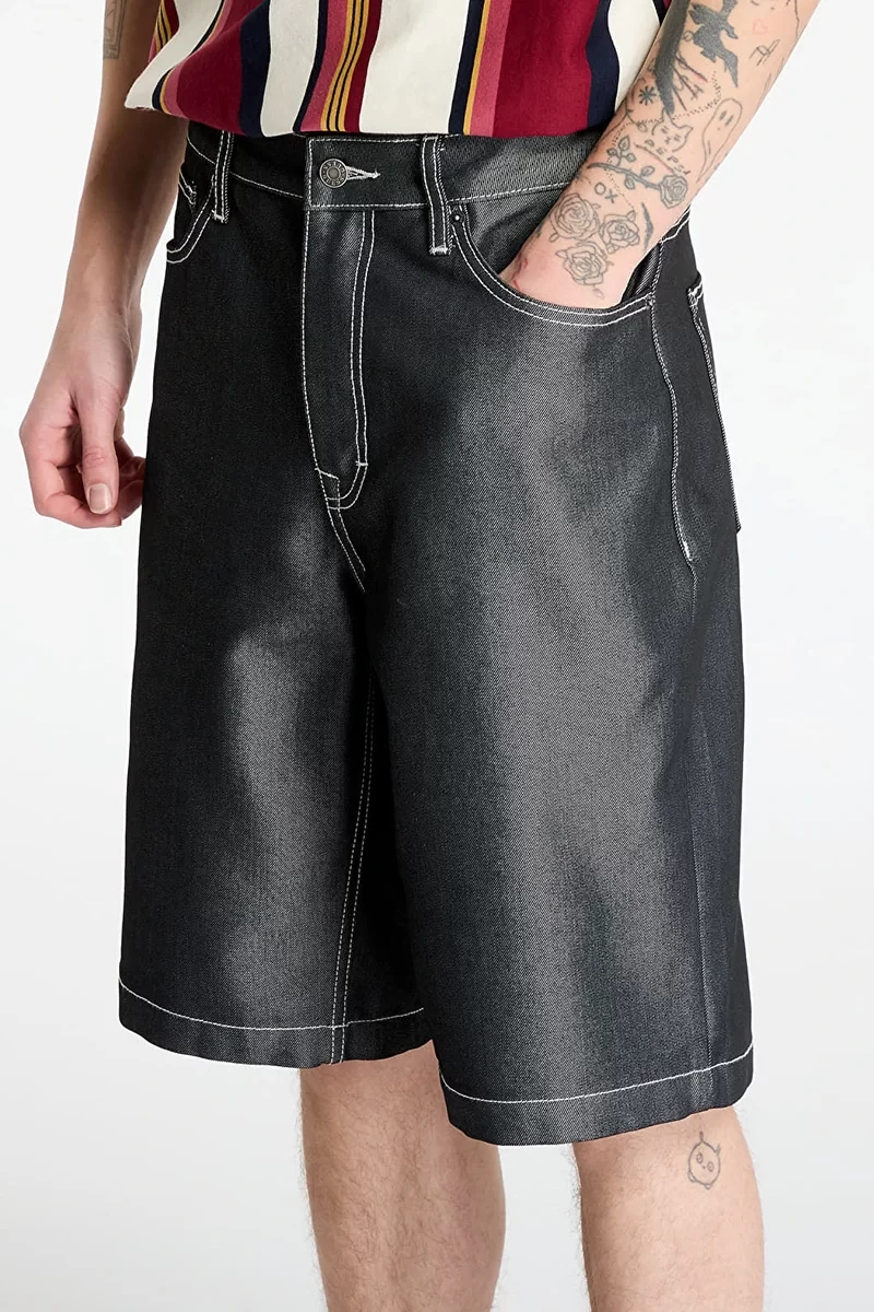 Guess Go Baggy Denım Short Erkek Gri Şort M5GD52D5L3A-GOM6