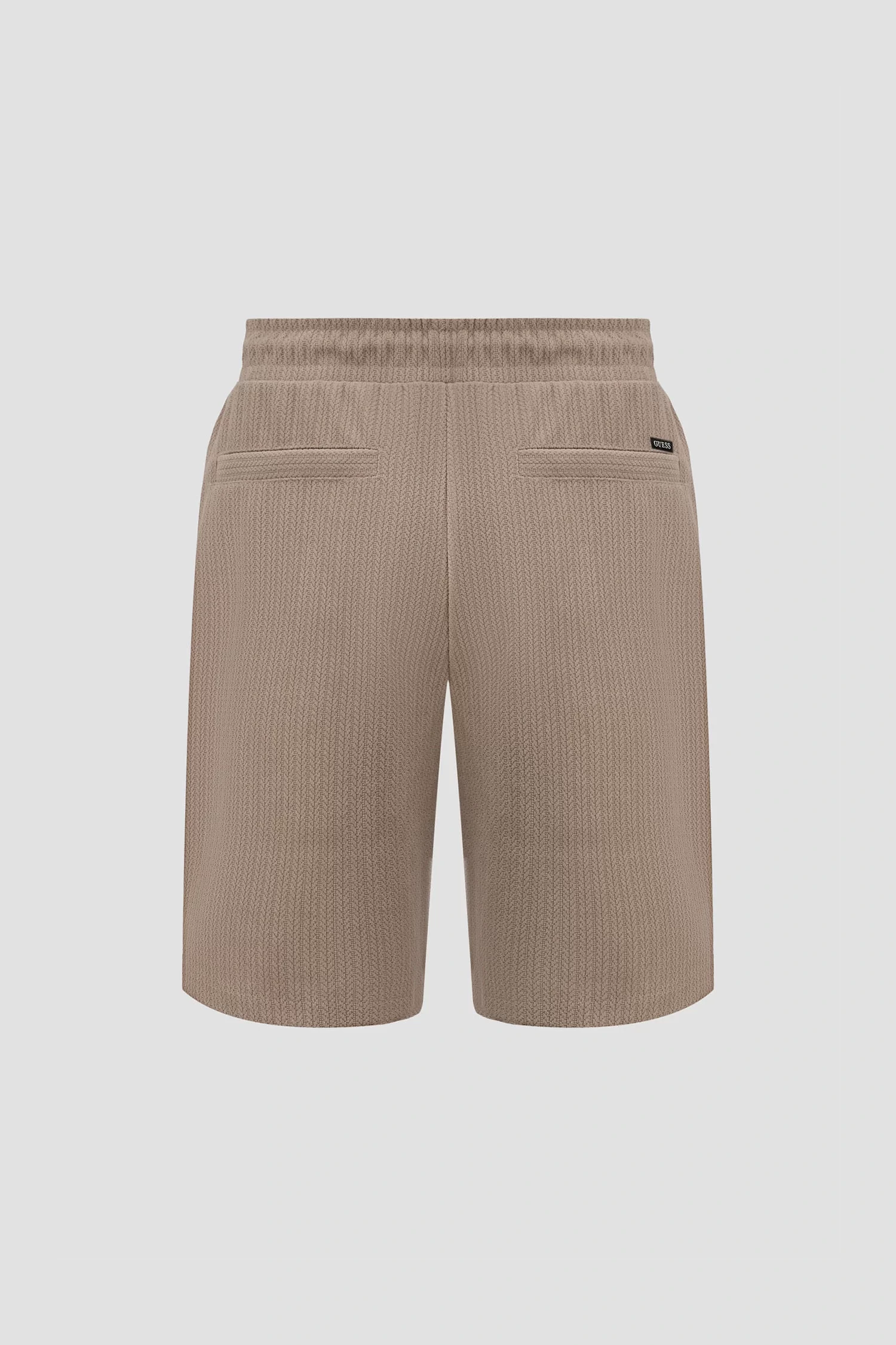 Guess Baron Textured Knıt Shorts Erkek Haki Şort M5GD41KCRY0-A90N