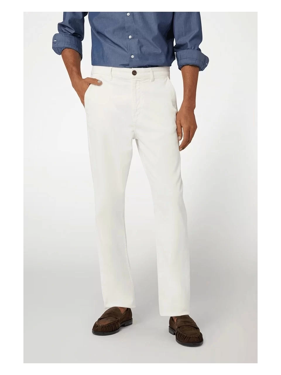 Guess James Chıno Erkek Krem Jeans M4BB32WGHA1-G7V2