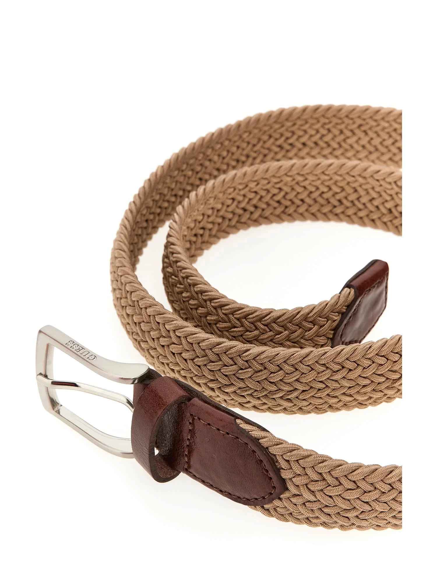 Guess Sosa Not Adjustable Belt H35 Erkek Kahverengi Kemer BMSOFWP5235-SAN