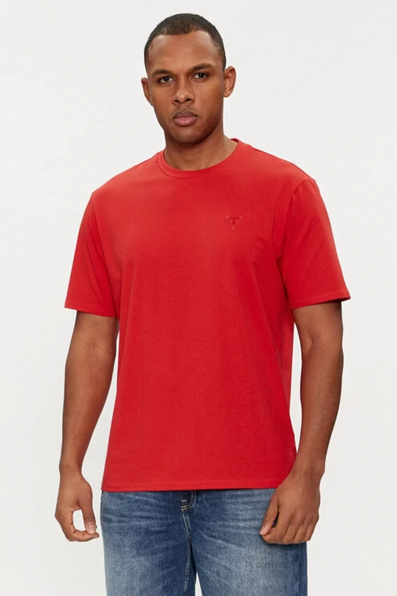 Guess Ss Cn Basıc Tee Erkek Kırmızı T-Shirt F3GI00K8HM0-G5Q4