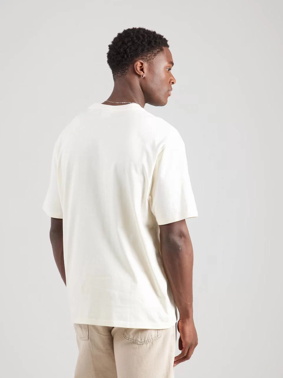Guess Go Vıntage Trıangle Tee Erkek Krem T-Shirt M5GI10K8FQ4-G053