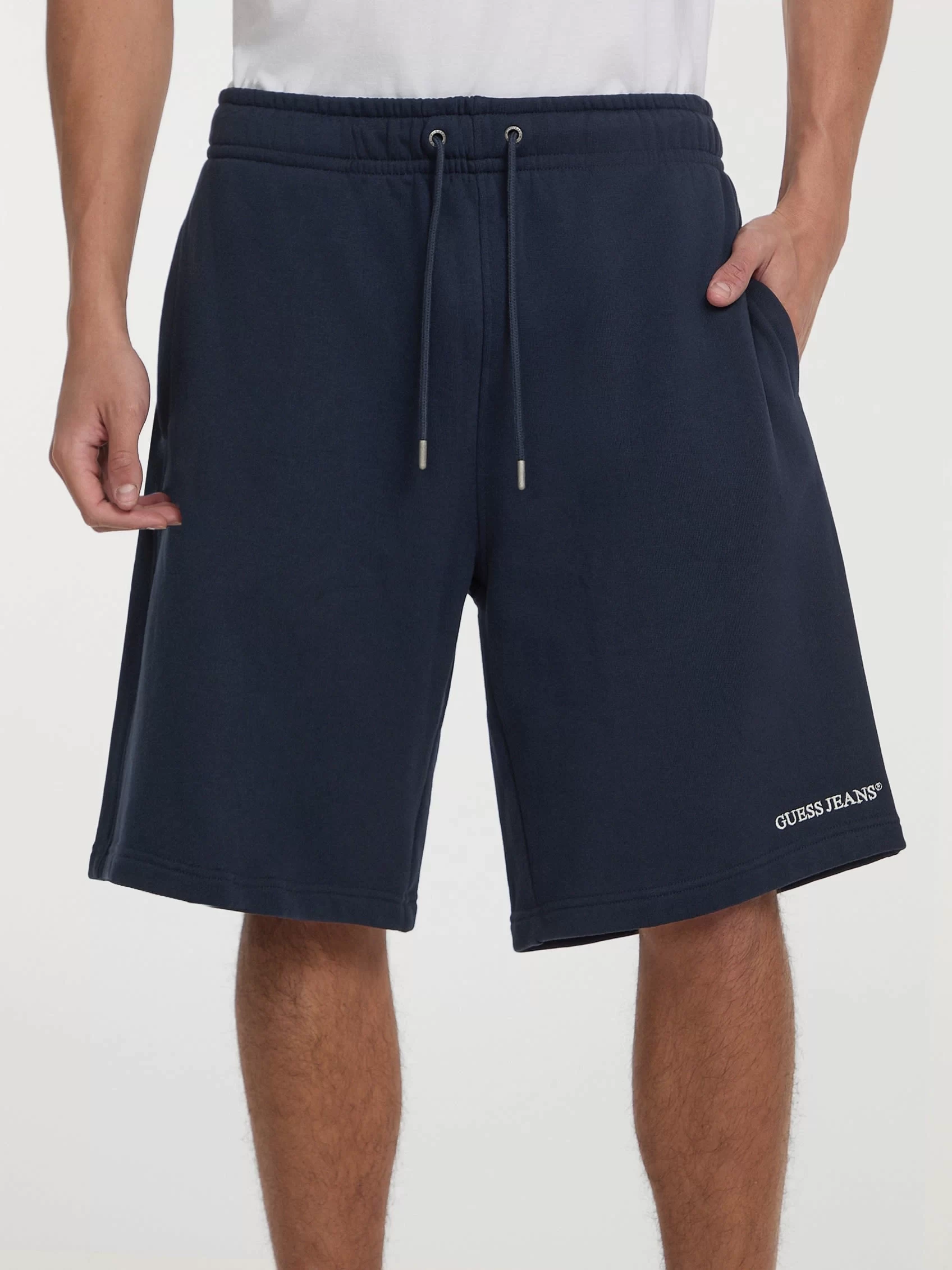 Guess jeans Gj Reg Embro Shorts Erkek Lacivert Şort M5GD49KCPR1-A71W