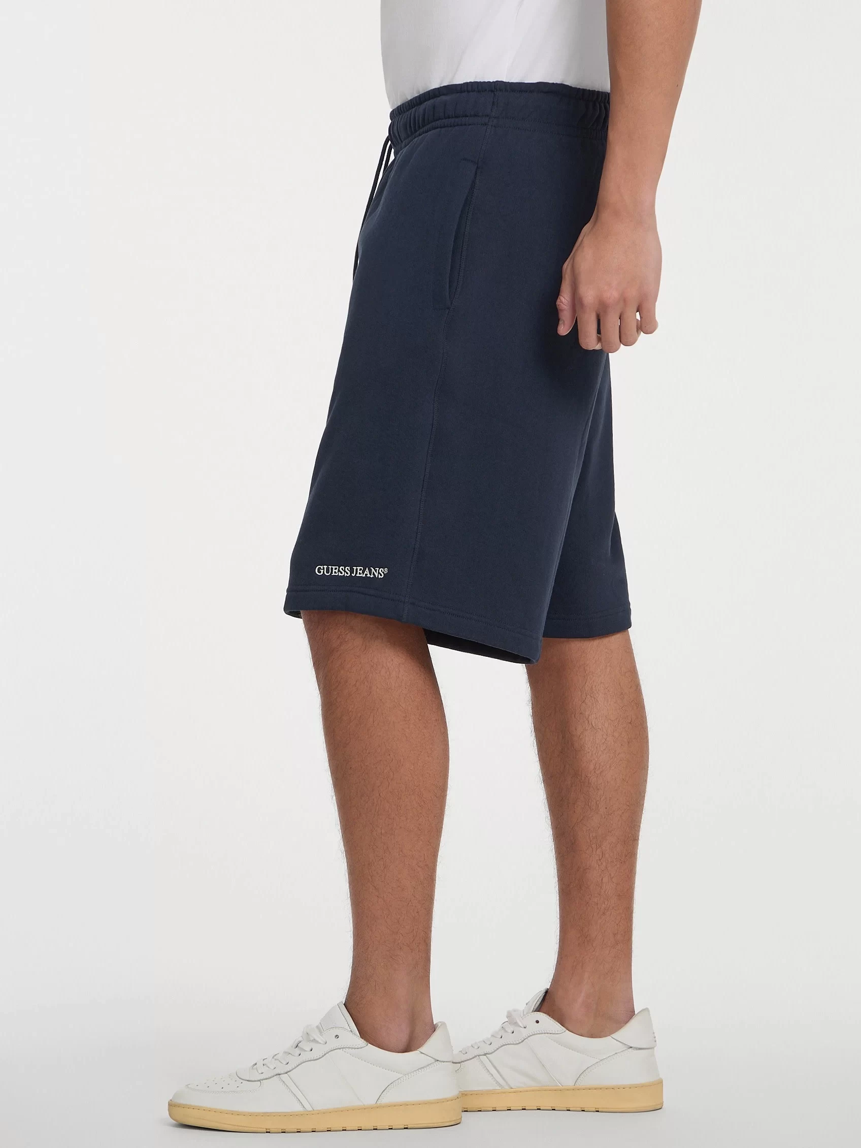 Guess jeans Gj Reg Embro Shorts Erkek Lacivert Şort M5GD49KCPR1-A71W