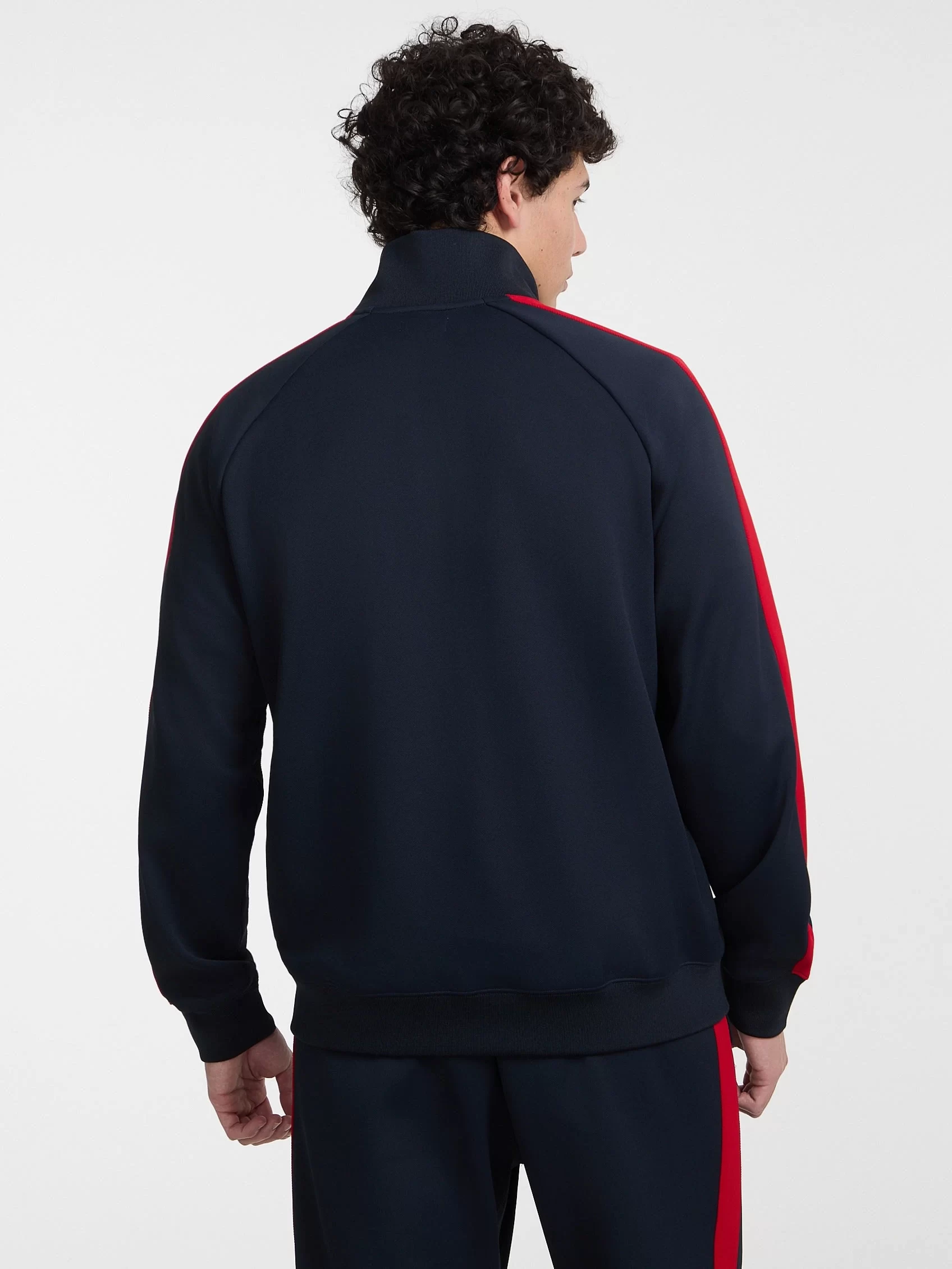 Guess jeans Gj Trıcot Track Jacket Erkek Lacivert Eşofman Üstü M5GQ29KB212-A71W