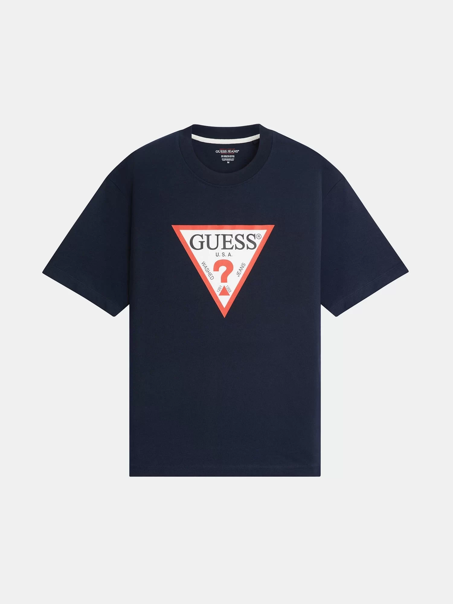 Guess jeans Gj Ss Cn Os Iconıc Tee Erkek Lacivert T-Shirt M4YI45K8FQ4-A71W